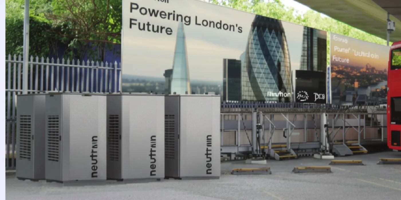 Neutron Systems power units at London bus depot — Powering London's Future