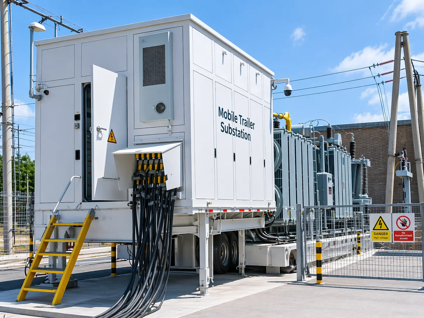 Mobile Trailer Substation